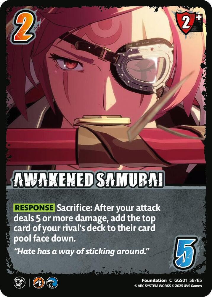 AWAKENED SAMURAI - GUILTY GEAR -STRIVE-