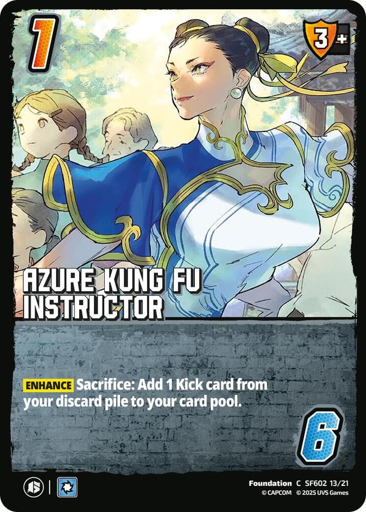 Azure Kung Fu Instructor - Challenger Series: Street Fighter 6 (SF6)