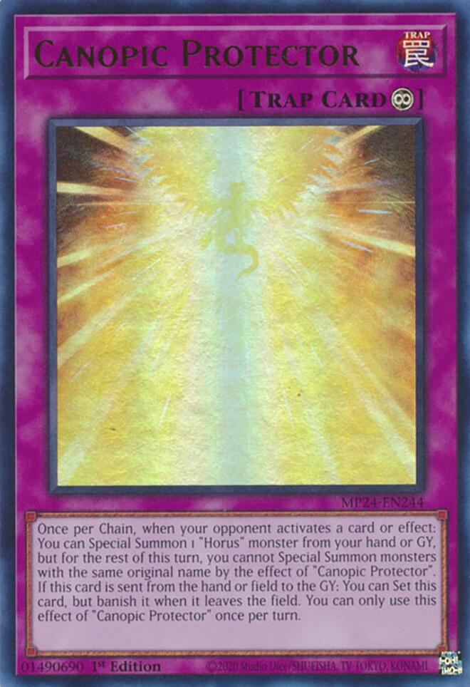 Canopic Protector [MP24-EN244] Ultra Rare - Image 4