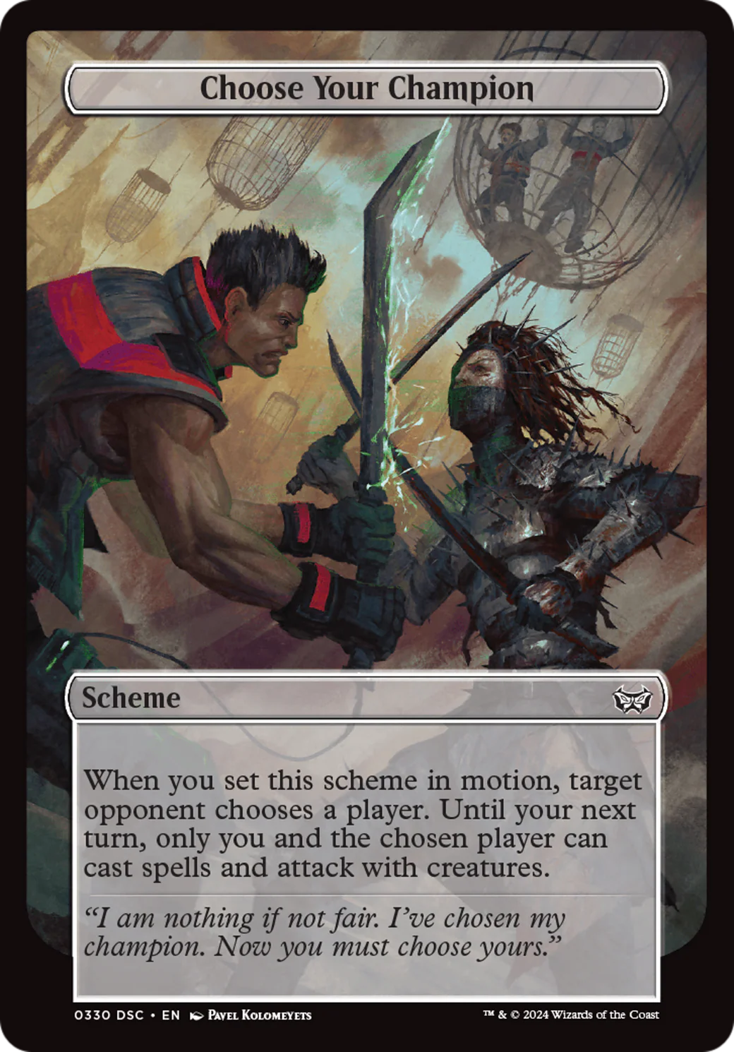 Choose Your Champion (Full Art) [Duskmourn: Archenemy] - Image 2