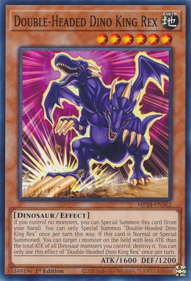 Double-Headed Dino King Rex [MP24-EN362] Common - Image 4