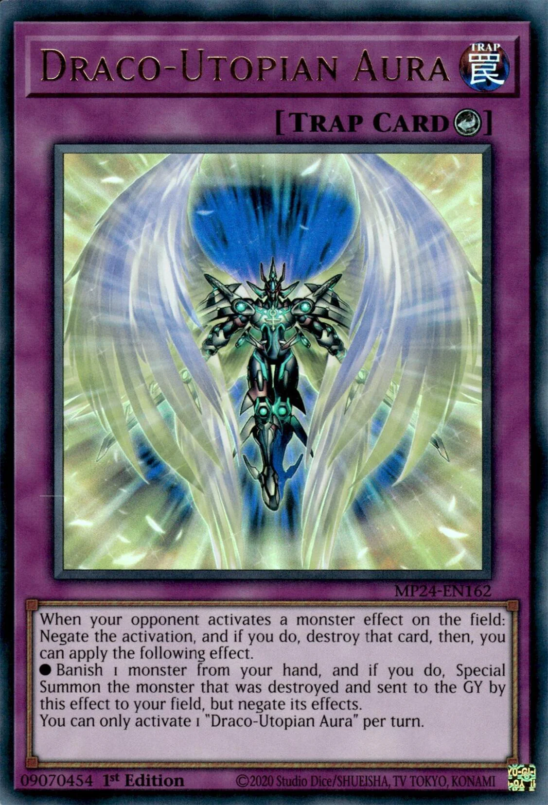 Draco-Utopian Aura [MP24-EN162] Ultra Rare - Image 2