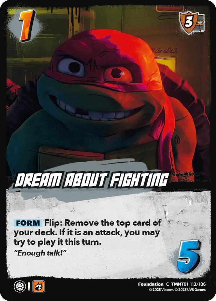 Dream About Fighting - Teenage Mutant Ninja Turtles (TMNT)