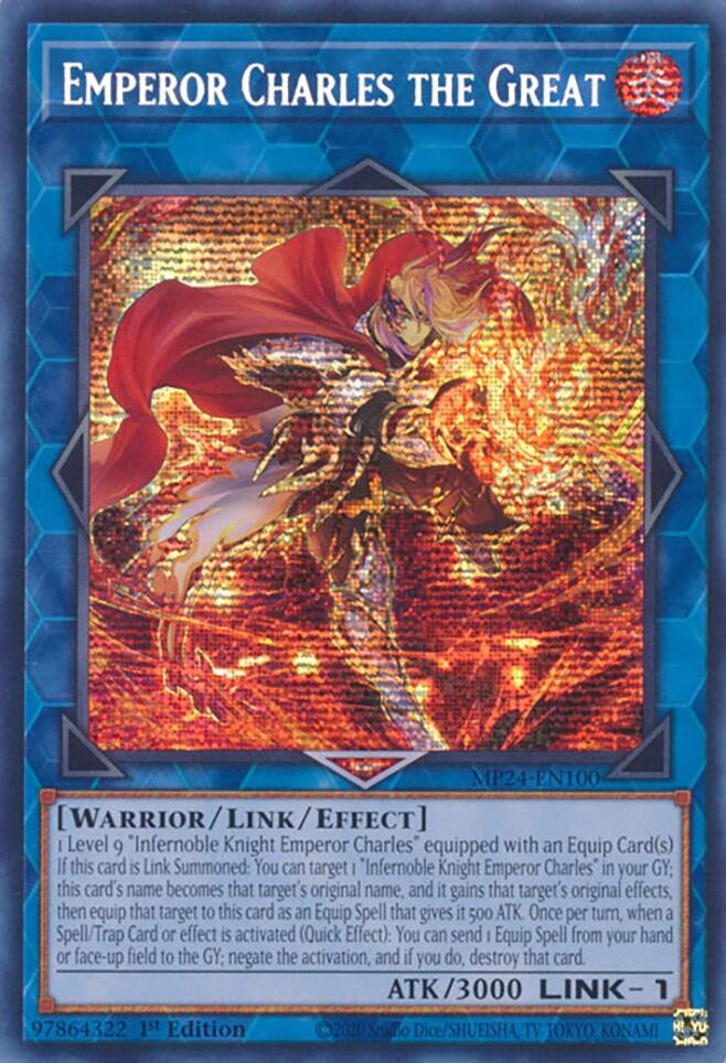 Emperor Charles the Great [MP24-EN100] Prismatic Secret Rare - Image 3