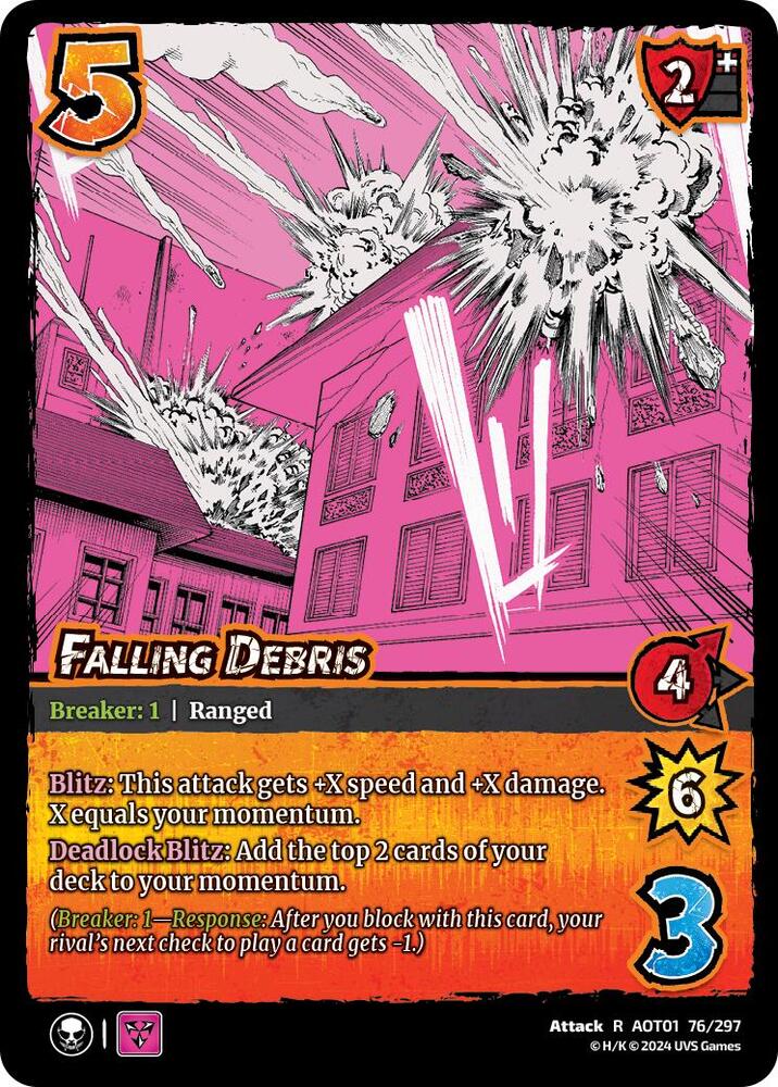 Falling Debris - Foil