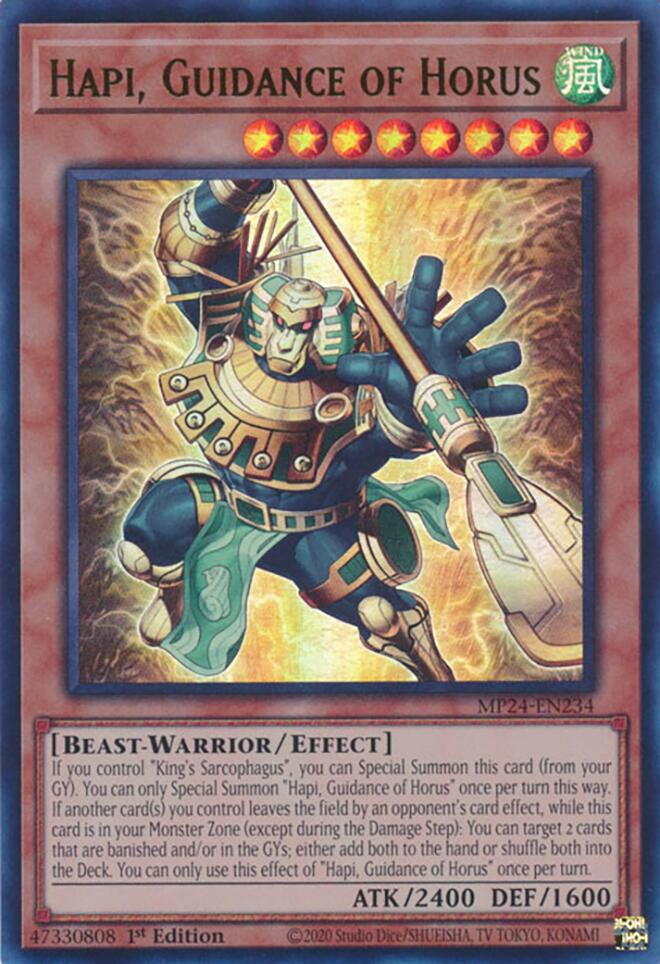 Hapi, Guidance of Horus [MP24-EN234] Ultra Rare - Image 4