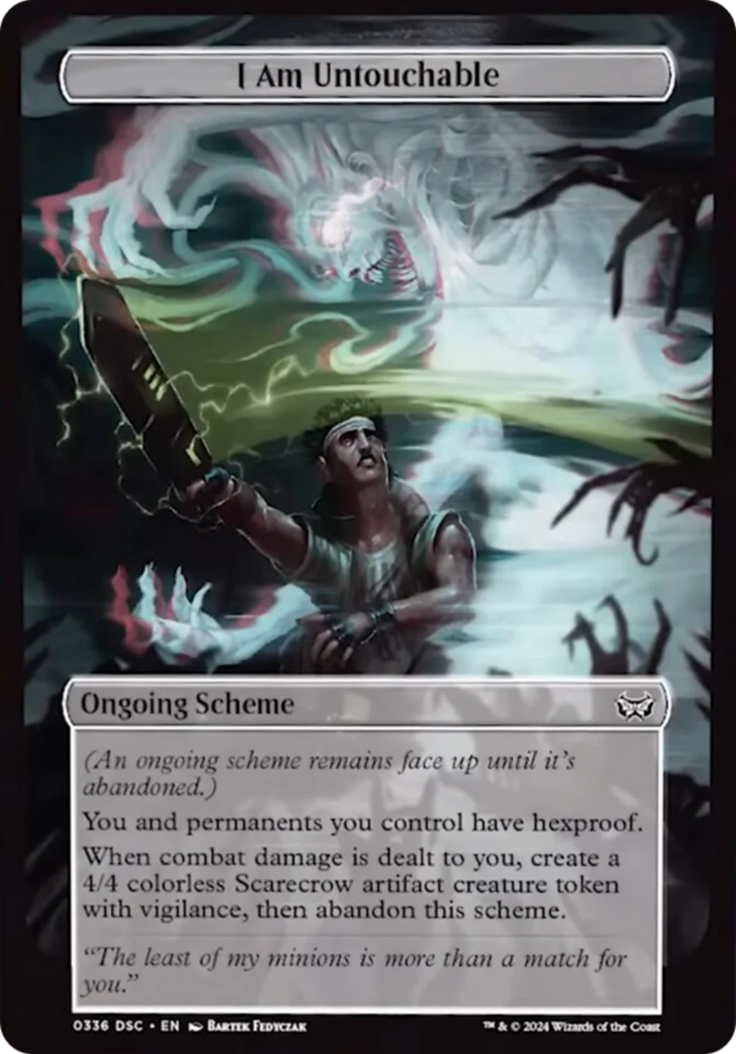 I Am Untouchable (Full Art) [Duskmourn: Archenemy] - Image 2