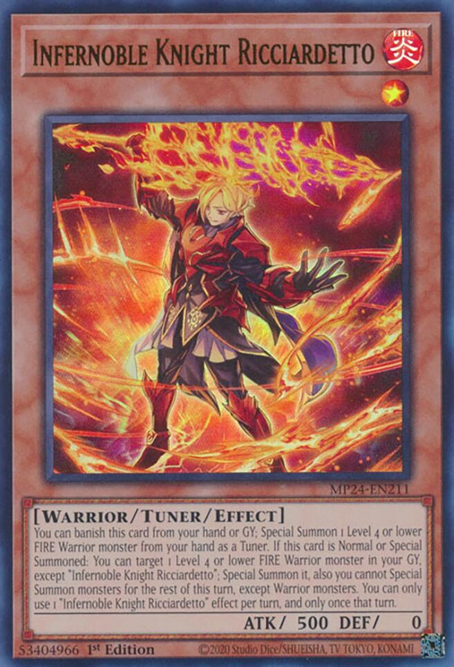 Infernoble Knight Ricciardetto [MP24-EN211] Ultra Rare - Image 4