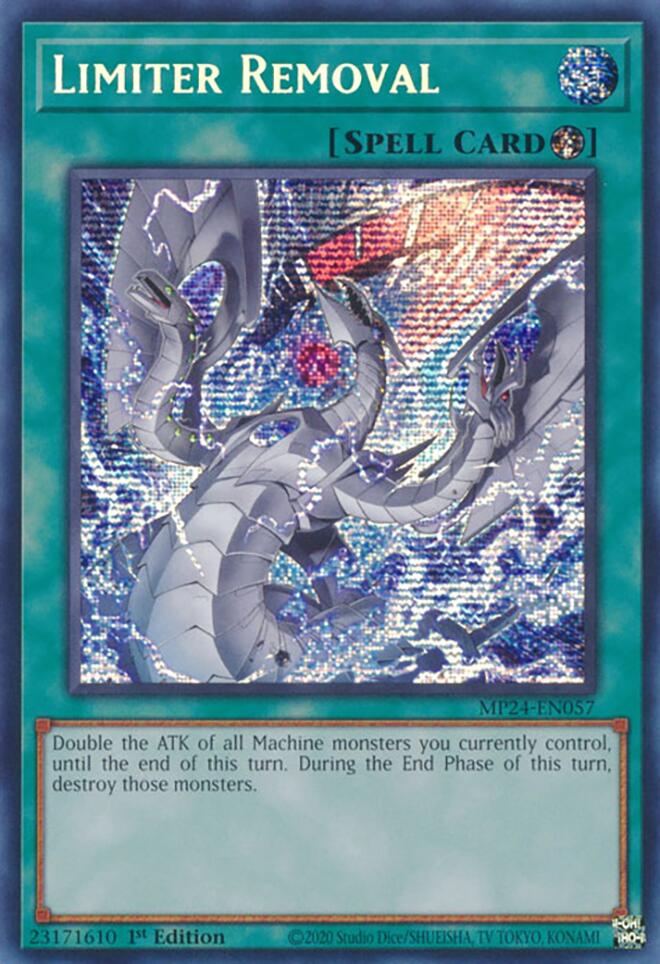 Limiter Removal (Alternate Art) [MP24-EN057] Prismatic Secret Rare - Image 4