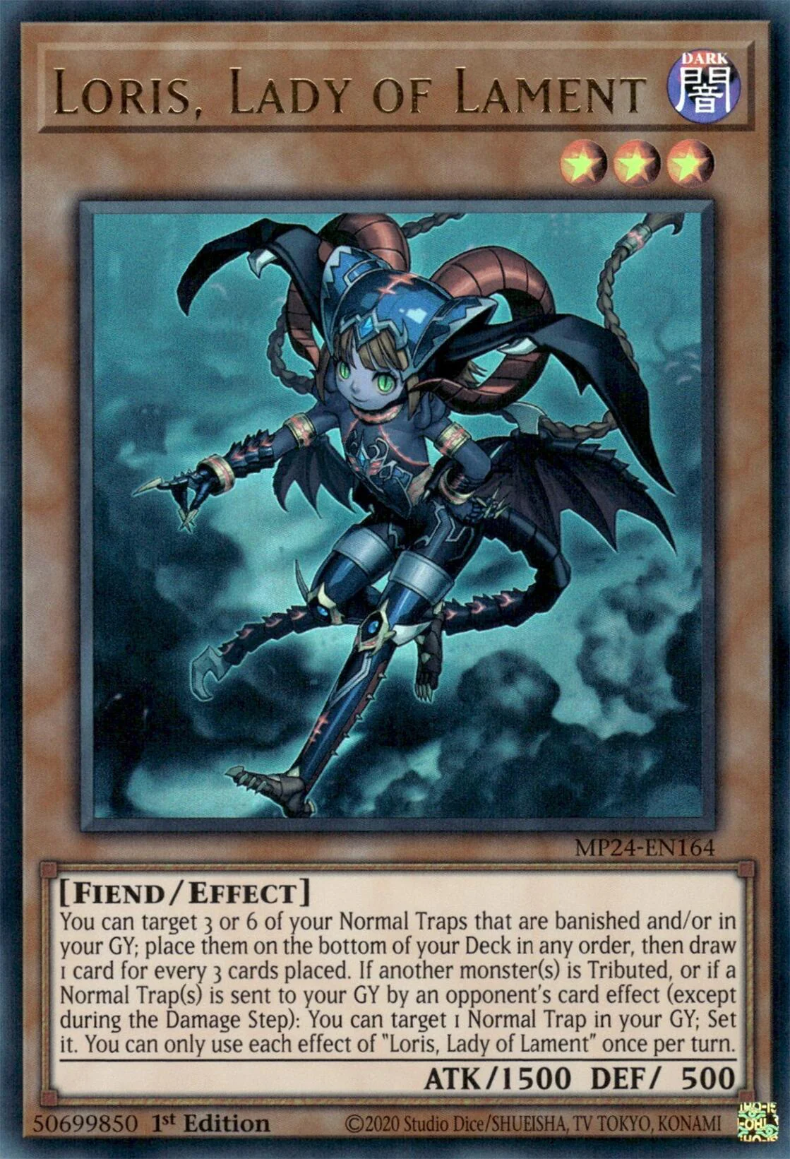 Loris, Lady of Lament [MP24-EN164] Ultra Rare - Image 4