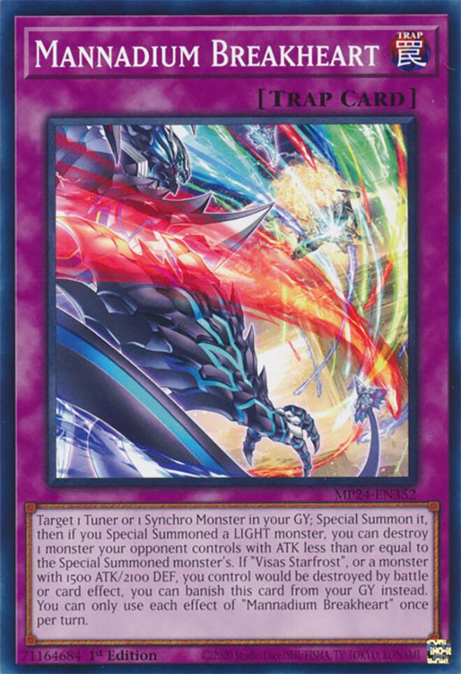 Mannadium Breakheart [MP24-EN352] Common - Image 3