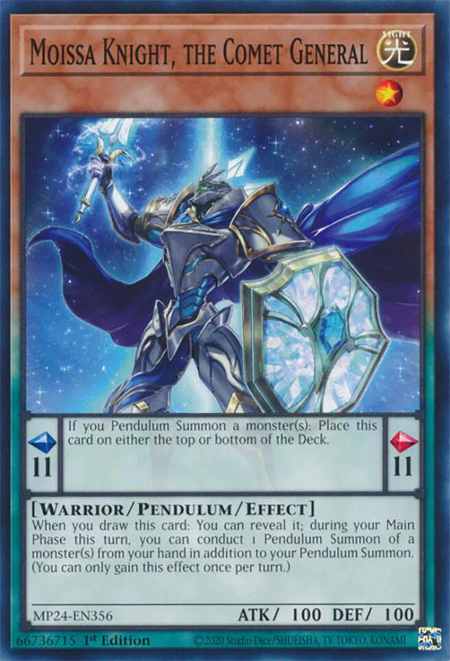 Moissa Knight, the Comet General [MP24-EN356] Common - Image 3