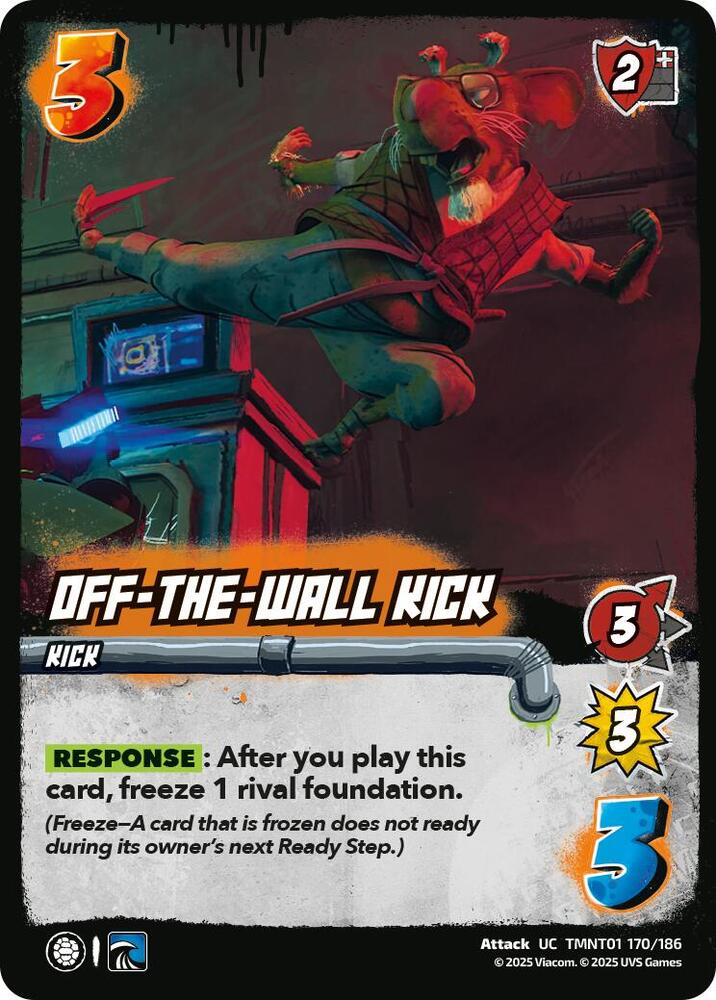 Off-the-Wall Kick - Teenage Mutant Ninja Turtles (TMNT)