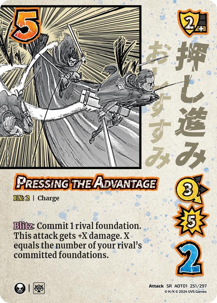 Pressing the Advantage - Foil
