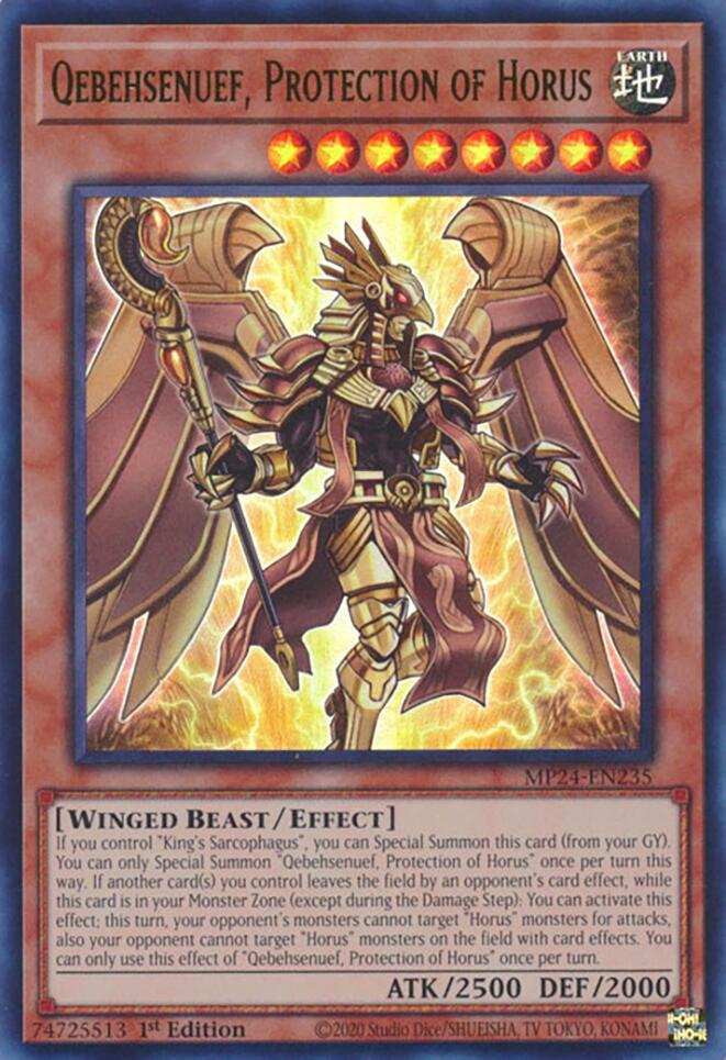 Qebehsenuef, Protection of Horus [MP24-EN235] Ultra Rare - Image 4