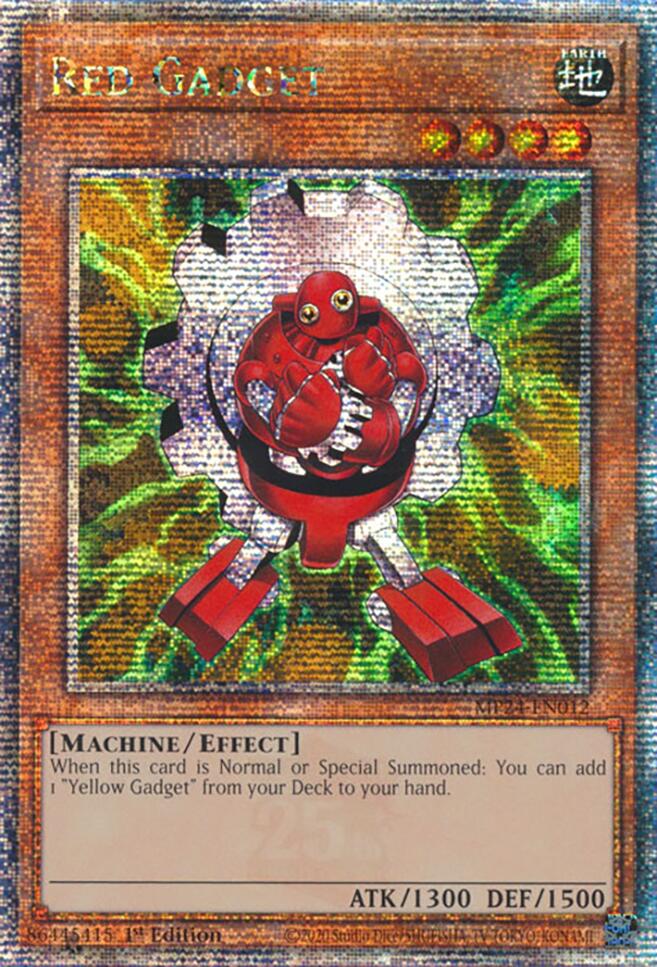 Red Gadget [MP24-EN012] Quarter Century Secret Rare - Image 3