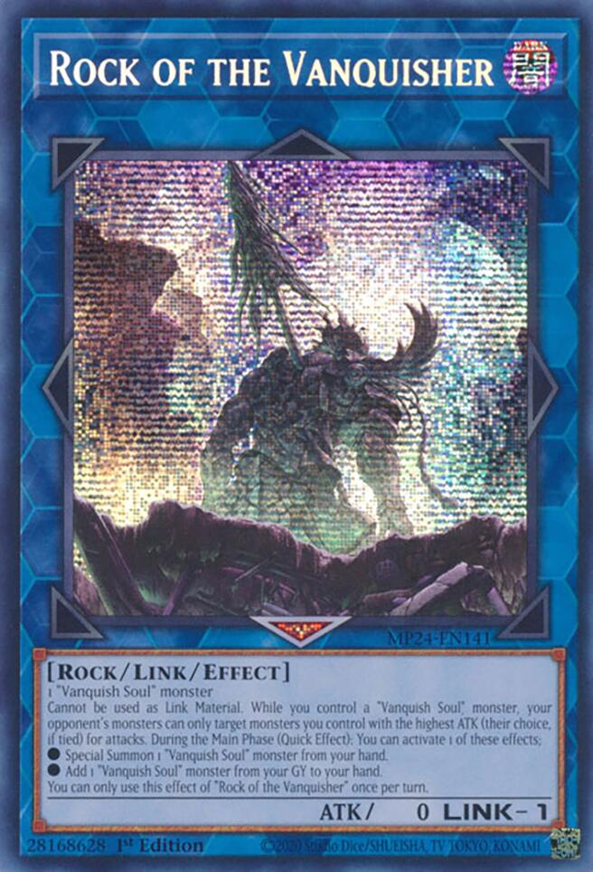 Rock of the Vanquisher [MP24-EN141] Prismatic Secret Rare - Image 4