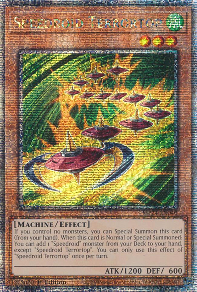 Speedroid Terrortop [MP24-EN040] Quarter Century Secret Rare - Image 4
