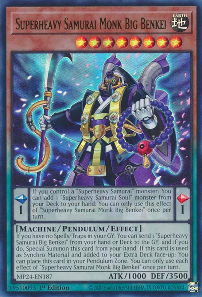 Superheavy Samurai Monk Big Benkei [MP24-EN187] Ultra Rare - Image 4