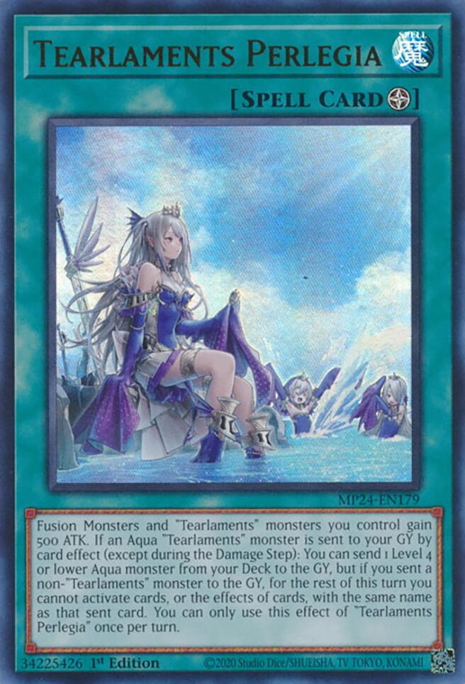 Tearlaments Perlegia [MP24-EN179] Ultra Rare - Image 4