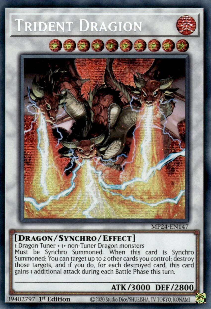 Trident Dragion [MP24-EN147] Prismatic Secret Rare - Image 4