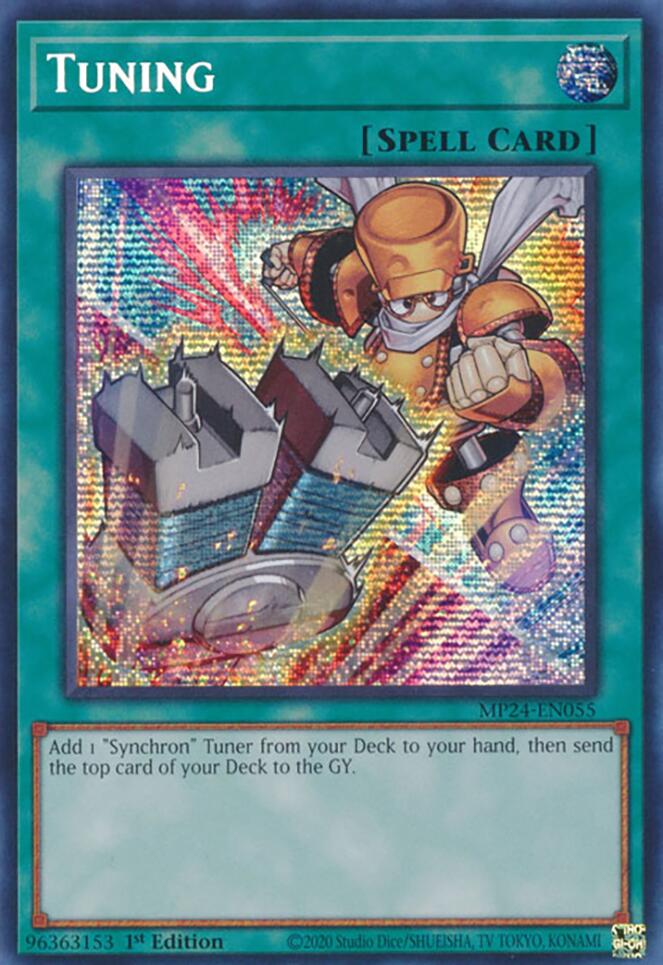 Tuning (Alternate Art) [MP24-EN055] Prismatic Secret Rare - Image 4