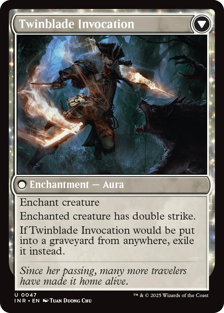 Twinblade Geist // Twinblade Invocation [Innistrad Remastered] - Image 2