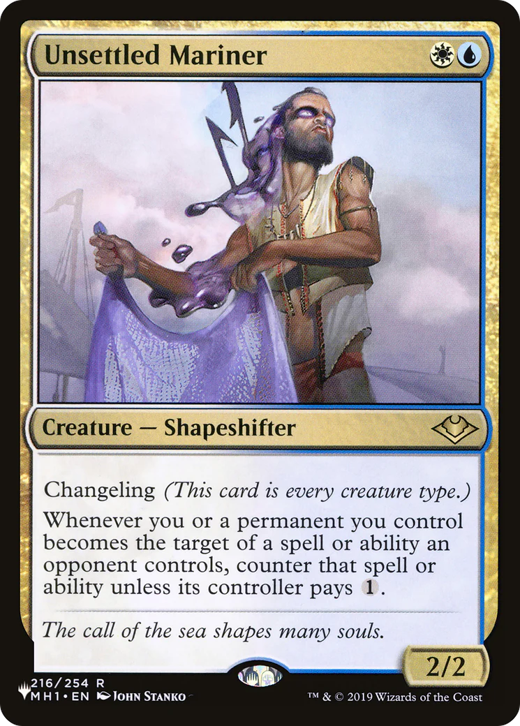 Unsettled Mariner (MH1) [The List]