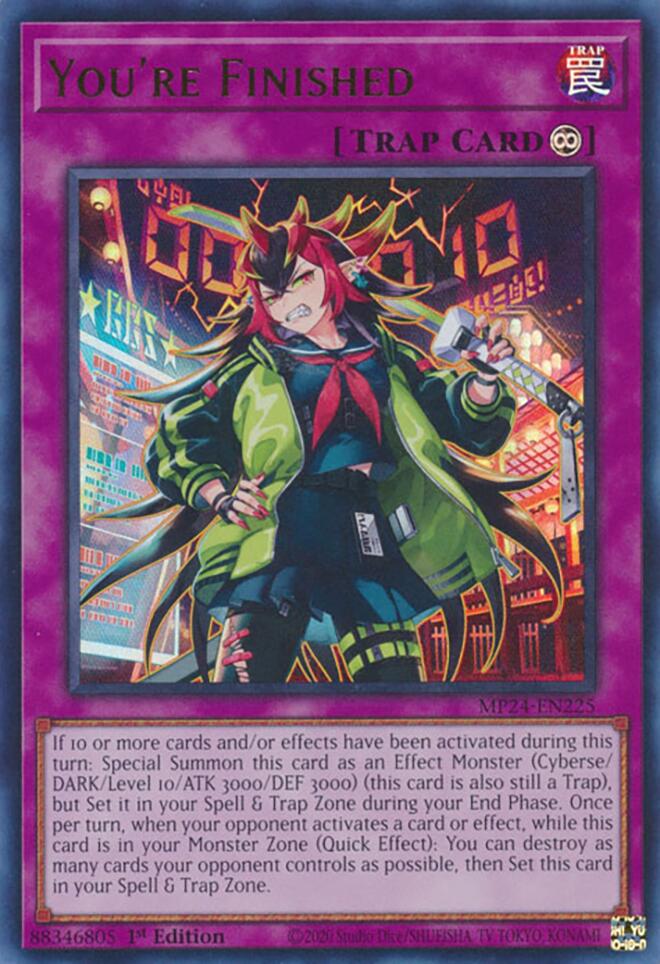You're Finished [MP24-EN225] Ultra Rare - Image 4